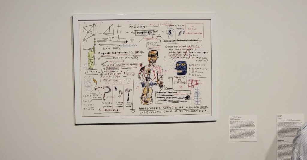 Jean-Michel Basquiat - Screenprint, collection of CHAD BROWNSTEIN